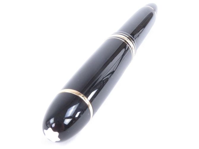 Montblanc Meisterstück Au750 Füllfederhalter Schwarz - Ansicht 3