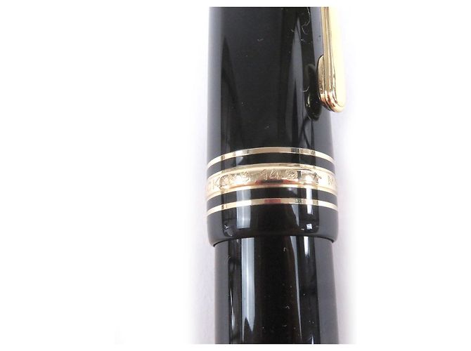 Montblanc Meisterstück Au750 Füllfederhalter Schwarz - Ansicht 7