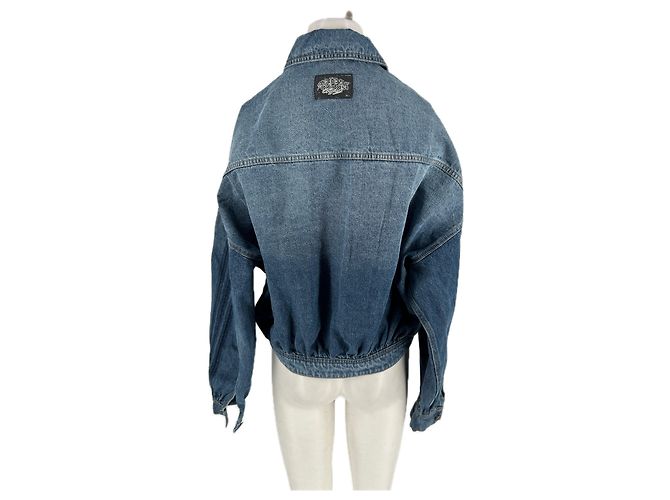 Adidas Jeansjacke blau - Ansicht 2