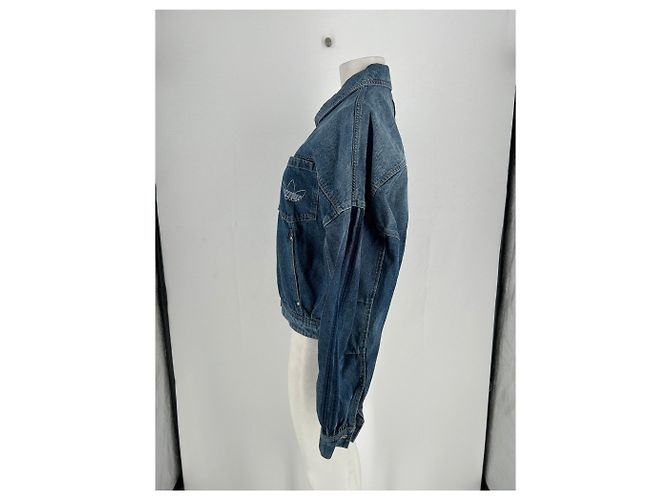Adidas Jeansjacke blau - Ansicht 3