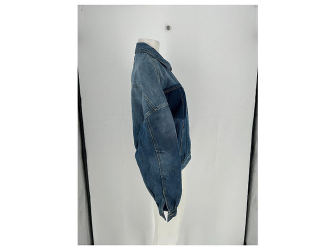 Adidas Jeansjacke blau - Ansicht 4
