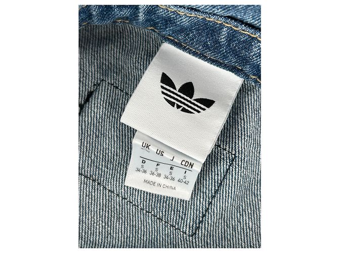 Adidas Jeansjacke blau - Ansicht 6