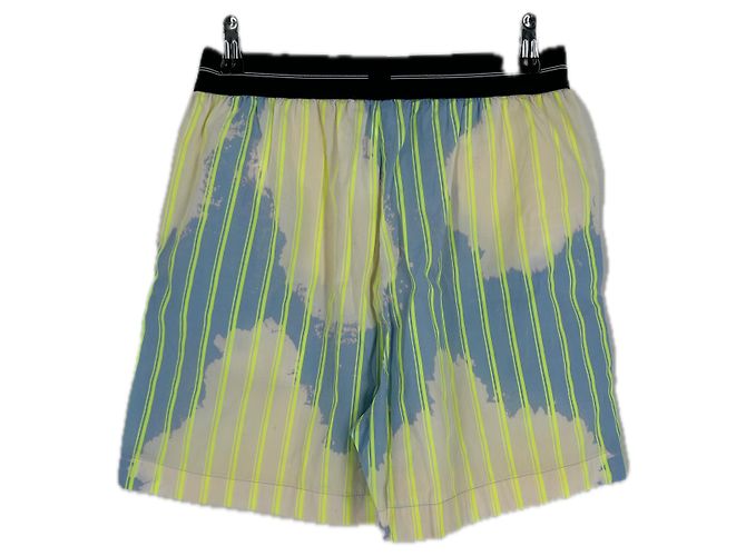 Shorts Cloud Msgm azul de algodão - vista 2