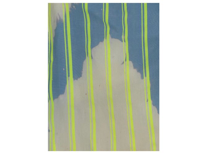 Shorts Cloud Msgm azul de algodão - vista 5