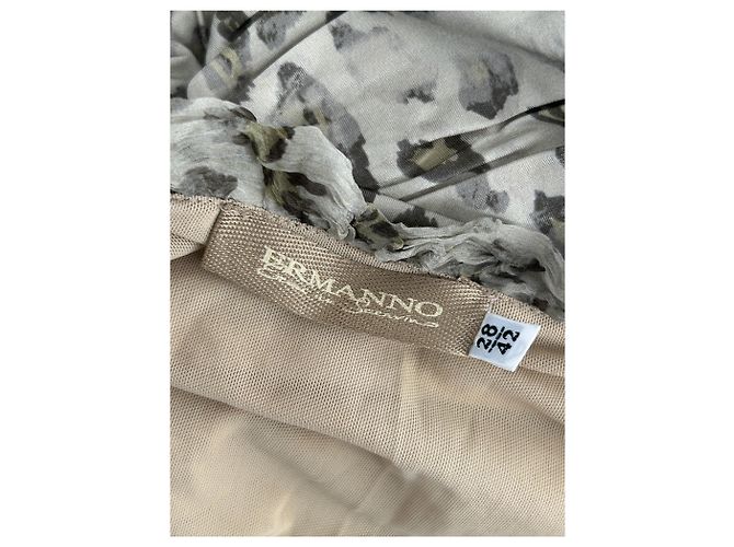 Ermanno Scervino Bustier beige estampado - vista 5