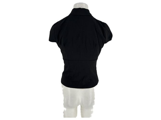 Autre Marque Schwarzes Hemd aus Polyester S - Ansicht 2