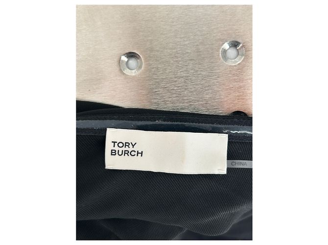 Top asimétrico negro de viscosa Tory Burch - vista 5