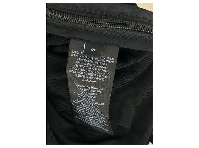 Top asimétrico negro de viscosa Tory Burch - vista 6