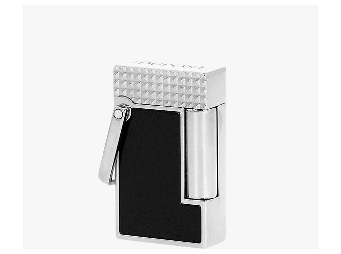 St Dupont Halsband für Feuerzeug Schwarz Silber - Ansicht 5