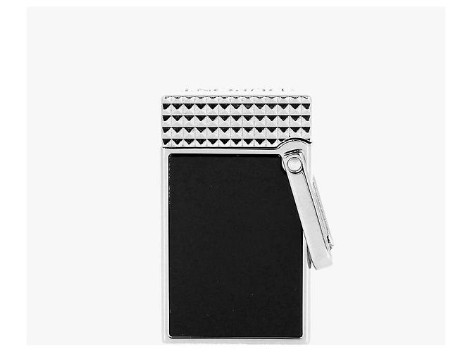 St Dupont Halsband für Feuerzeug Schwarz Silber - Ansicht 6