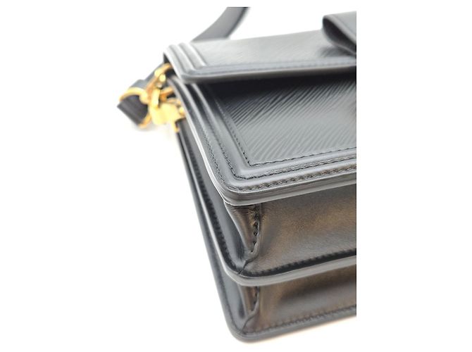 Louis Vuitton Mini Dauphine Epi Black Nero - vista 10