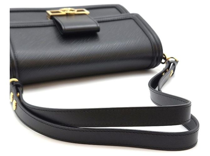 Louis Vuitton Mini Dauphine Epi Black Nero - vista 12