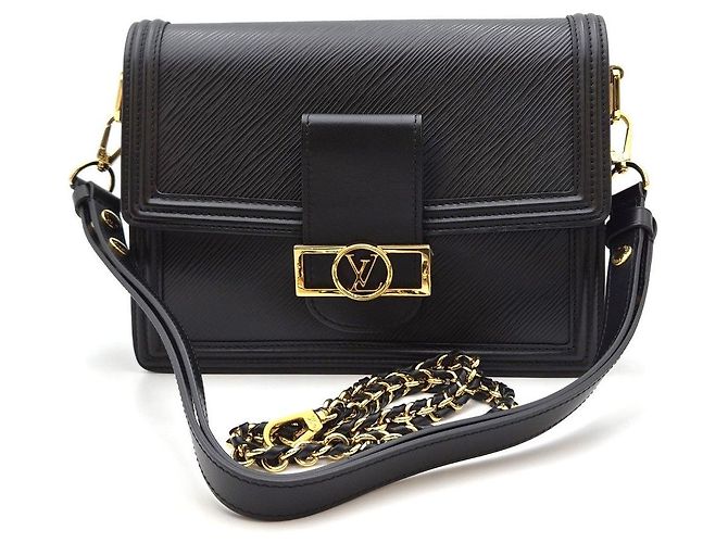 Louis Vuitton Mini Dauphine Epi Black Nero - vista 2