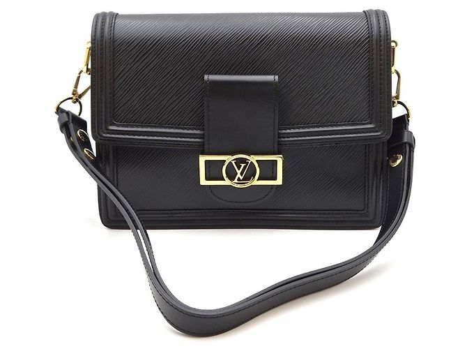 Louis Vuitton Mini Dauphine Epi Black Nero - vista 4