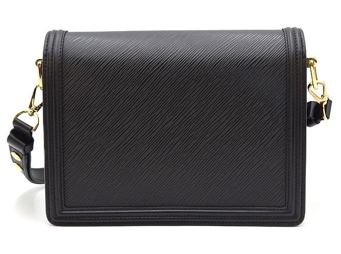 Louis Vuitton Mini Dauphine Epi Black Nero - vista 6