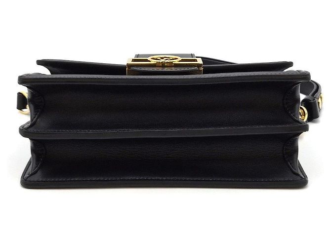 Louis Vuitton Mini Dauphine Epi Black Nero - vista 9