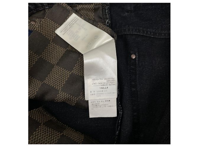 Louis Vuitton Skate Fit Denimhose Schwarz - Ansicht 6