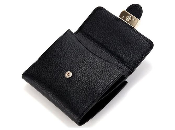 Gucci Portafoglio con patta interlocking Nero - vista 4