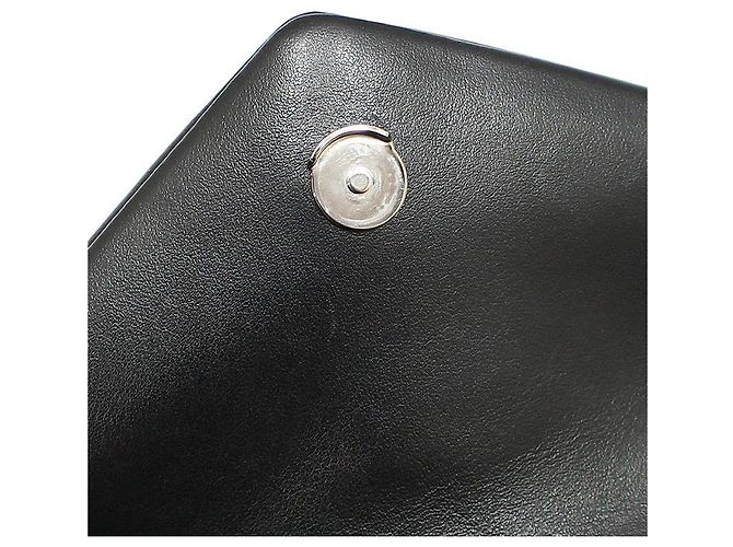 Saint Laurent Borsa a tracolla Loulou Toy Mini in pelle nera monogram - vista 8