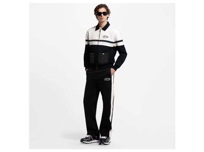 Pantaloni in jersey ibridi Louis Vuitton bianchi Bianco - vista 7