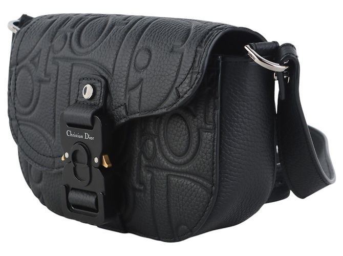 Dior Borsa a tracolla Gravity Saddle Mini Flap Nero - vista 2