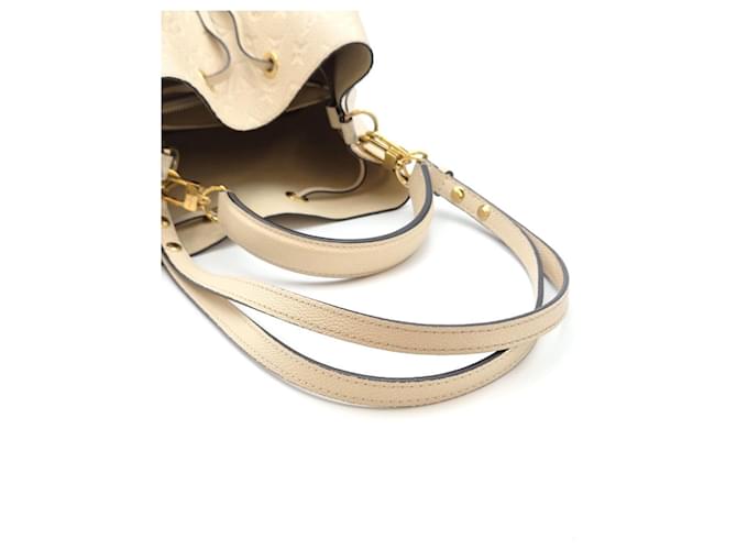 Néonoé Louis Vuitton NeoNoe MM Empreinte Cream Bianco - vista 14