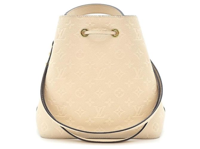 Néonoé Louis Vuitton NeoNoe MM Empreinte Cream Bianco - vista 2