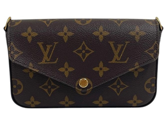 Louis Vuitton Borsa a tracolla Monogram Felicie Strap and Go Multicolore - vista 2