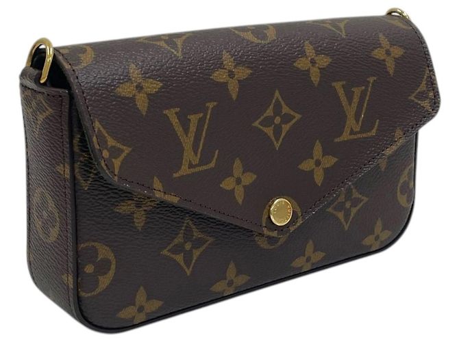 Louis Vuitton Borsa a tracolla Monogram Felicie Strap and Go Multicolore - vista 3
