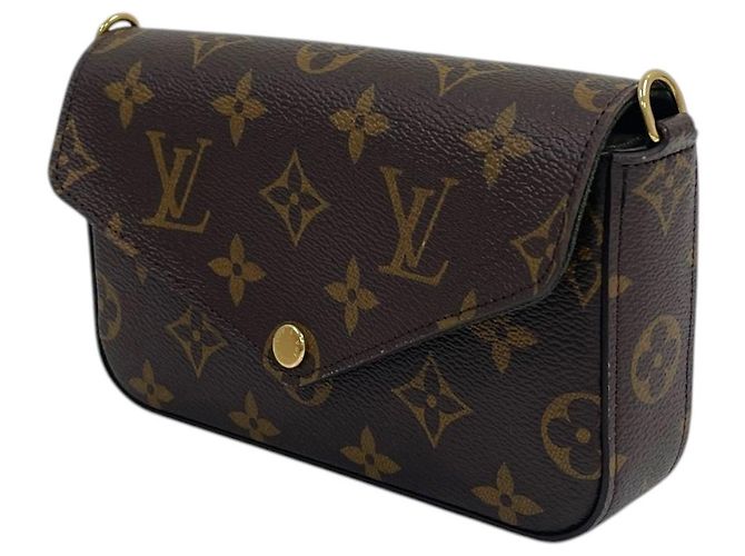 Louis Vuitton Borsa a tracolla Monogram Felicie Strap and Go Multicolore - vista 4