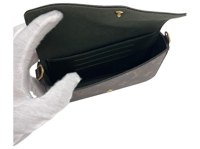 Louis Vuitton Borsa a tracolla Monogram Felicie Strap and Go Multicolore - vista 5