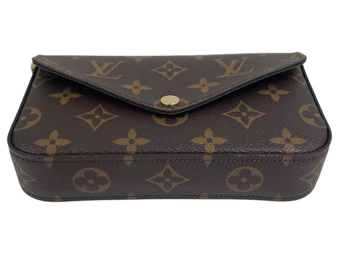 Louis Vuitton Borsa a tracolla Monogram Felicie Strap and Go Multicolore - vista 7