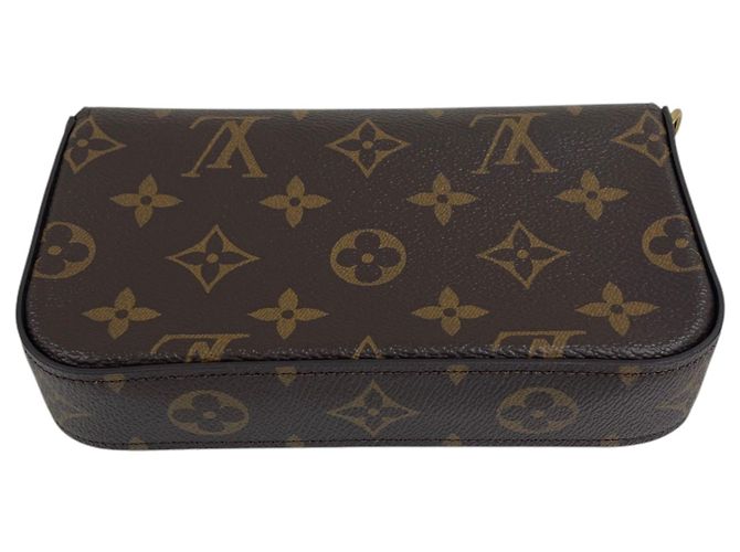 Louis Vuitton Borsa a tracolla Monogram Felicie Strap and Go Multicolore - vista 8