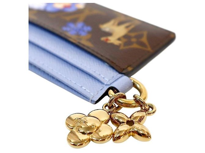 Louis Vuitton Tarjetero Vivienne Charmed Azul - vista 6