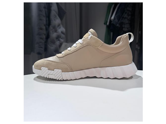 Hermès Bouncing Sneakers
Sneakers in camoscio di vitello Marrone - vista 7