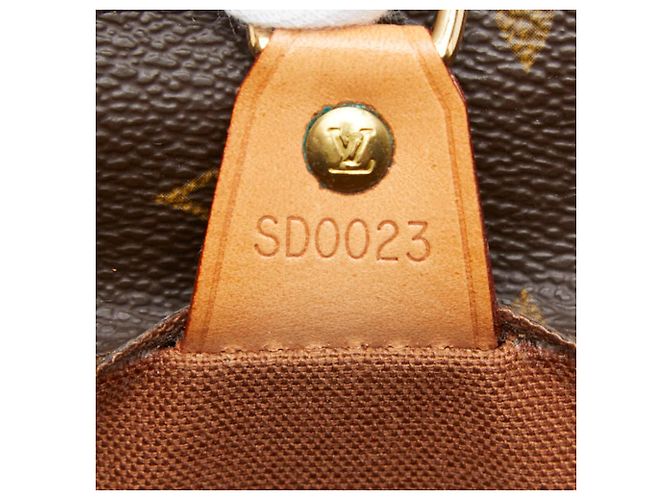 Borsa Tote Louis Vuitton Monogram Vavin GM Marrone - vista 11