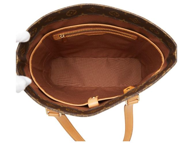 Borsa Tote Louis Vuitton Monogram Vavin GM Marrone - vista 9
