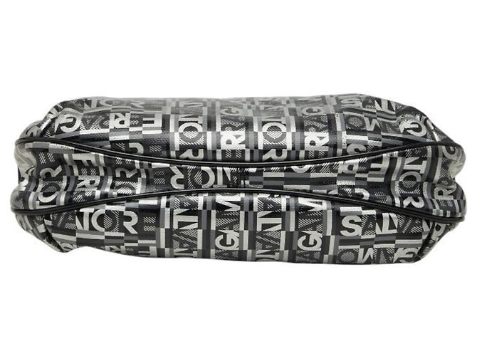 Borsa Salvatore Ferragamo Logo AU-21 Marrone Nero Argento - vista 3