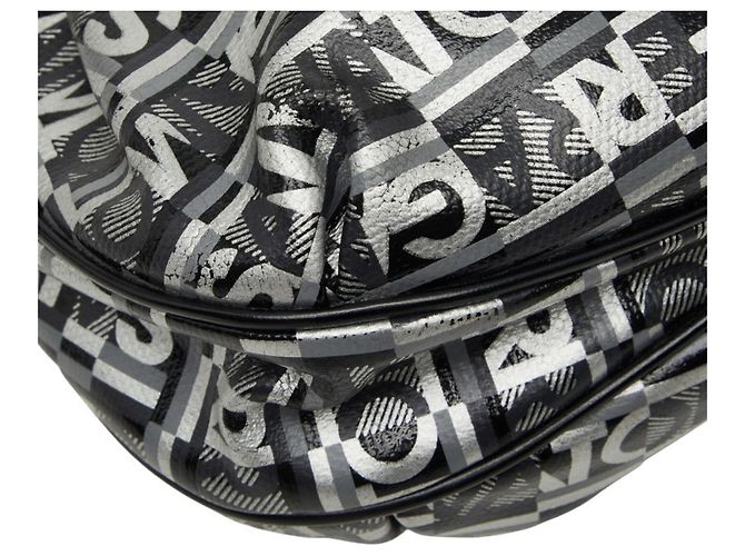 Borsa Salvatore Ferragamo Logo AU-21 Marrone Nero Argento - vista 5