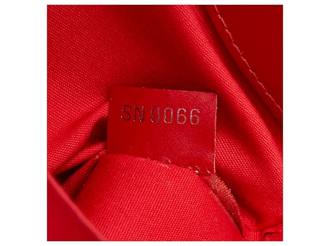 Borsa Tote Louis Vuitton Epi Passy GM Rosso - vista 13