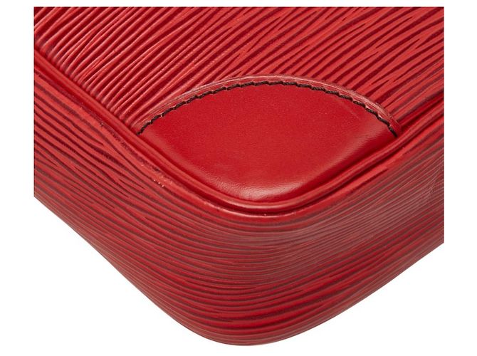 Borsa a tracolla Louis Vuitton Epi Danube Rosso - vista 7