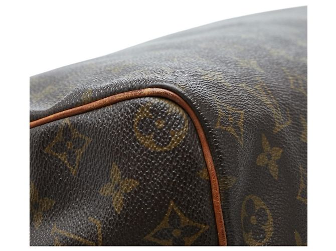 Borsa Boston Louis Vuitton Monogram Speedy 35 Marrone - vista 5