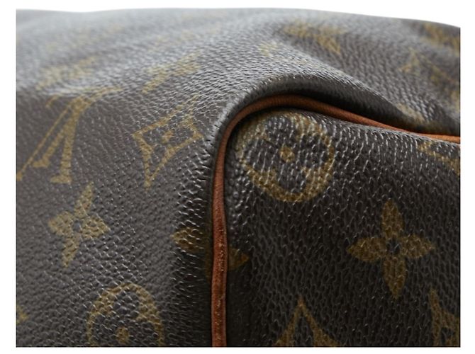 Borsa Boston Louis Vuitton Monogram Speedy 35 Marrone - vista 6