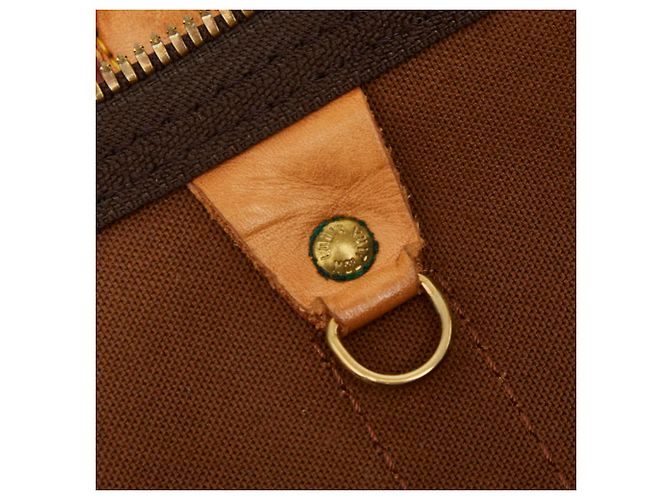 Borsa Boston Louis Vuitton Monogram Keepall 55 Marrone - vista 10