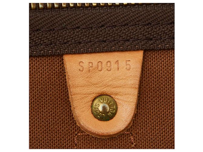 Borsa Boston Louis Vuitton Monogram Keepall 55 Marrone - vista 11