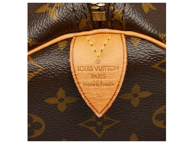 Borsa Boston Louis Vuitton Monogram Keepall 55 Marrone - vista 12