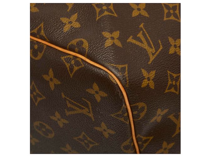 Borsa Boston Louis Vuitton Monogram Keepall 55 Marrone - vista 5