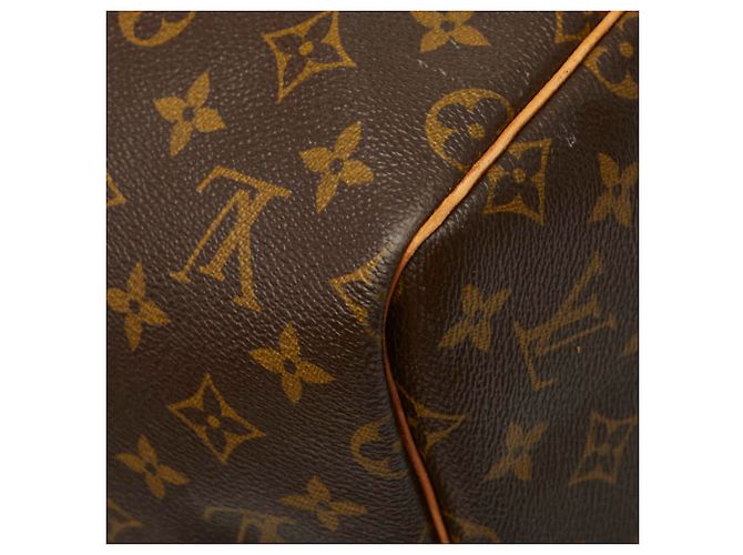 Borsa Boston Louis Vuitton Monogram Keepall 55 Marrone - vista 6