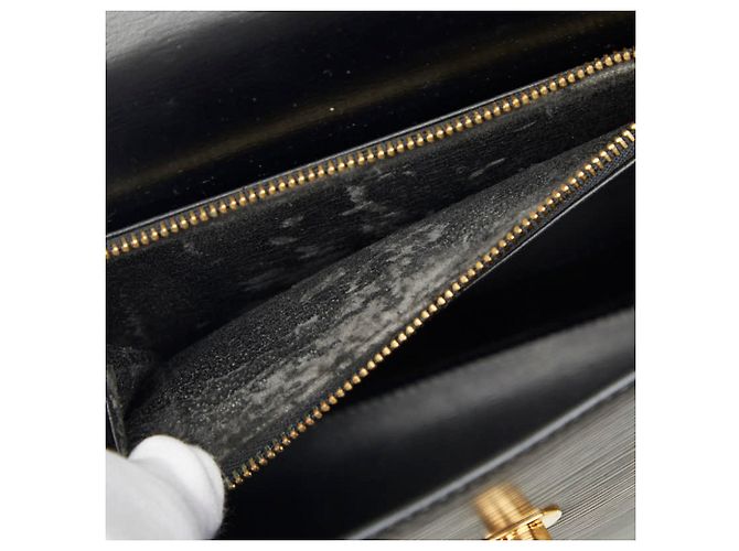 Borsa Louis Vuitton Epi Malzerbes Nero - vista 10