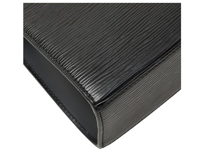 Borsa Louis Vuitton Epi Malzerbes Nero - vista 7